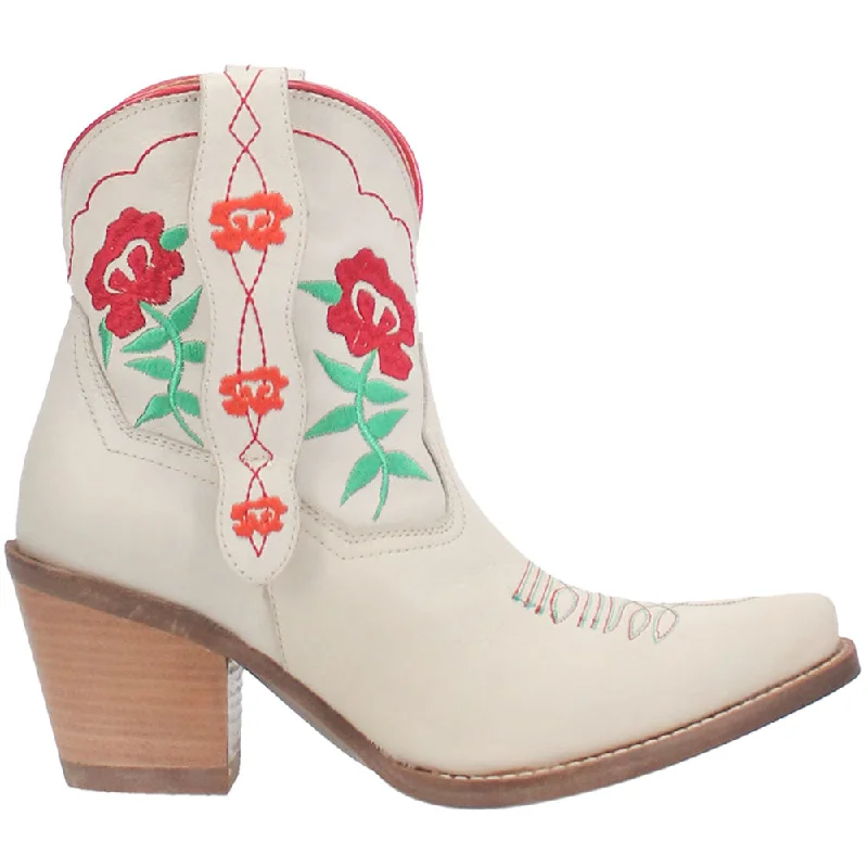 Buy Now Play Pretty Embroidered Floral Snip Toe Cowboy Booties