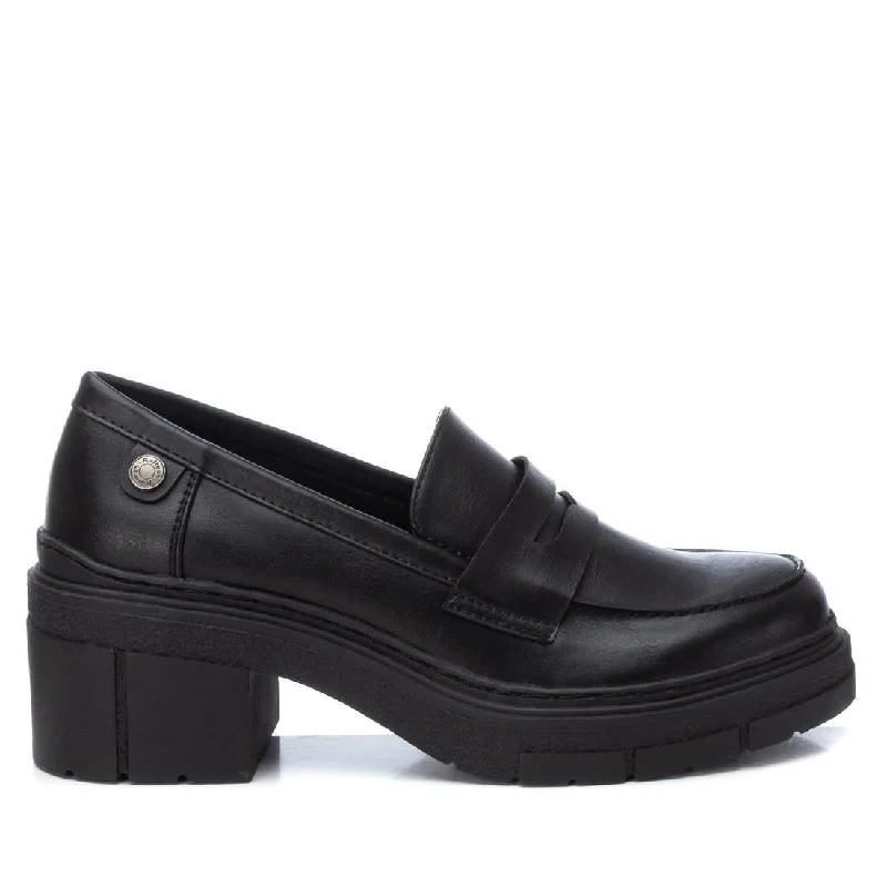 Steals and Deals XTI Women's Casual Heeled Moccasins By XTI