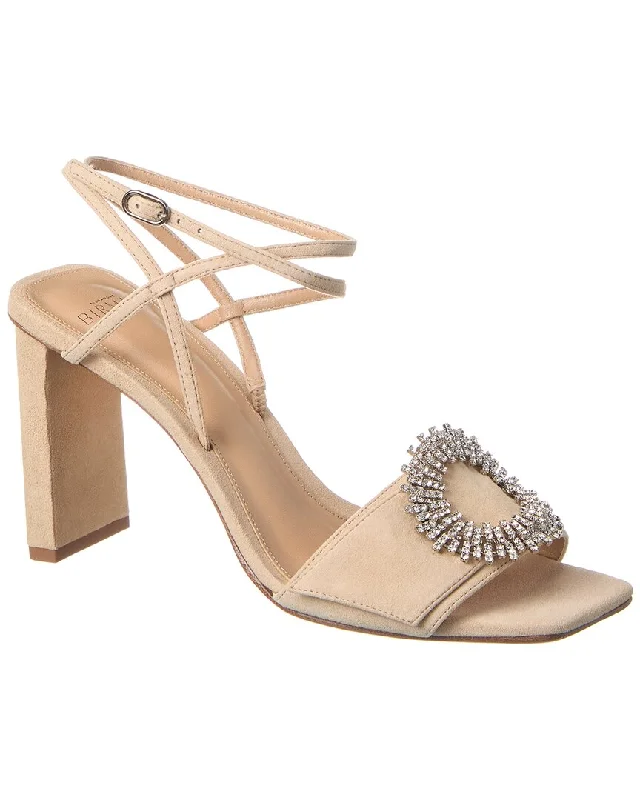 The Perfect Time To Shop And Save Alexandre Birman Madelina Pillar 85 Suede Sandal