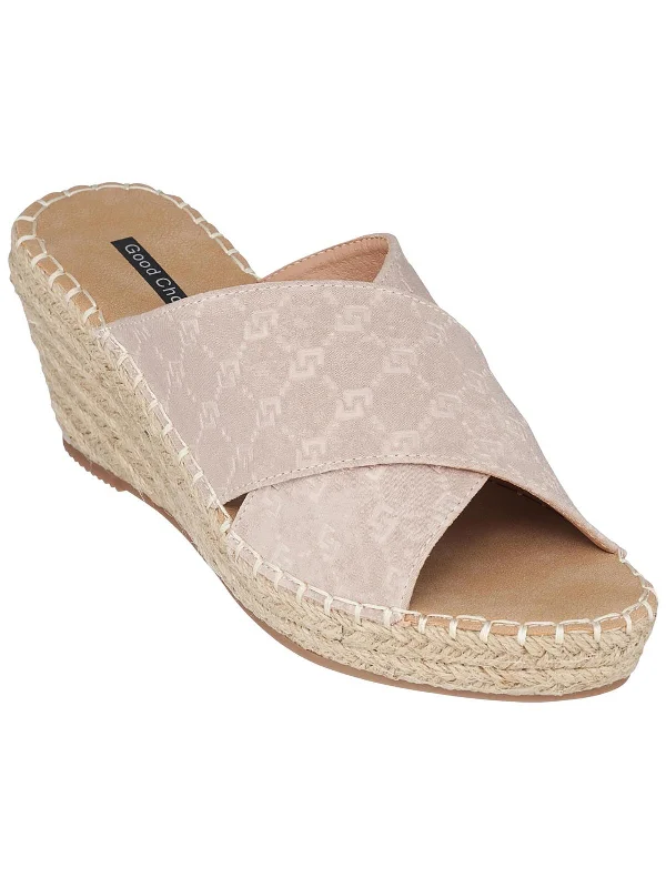 Limited Time Offer Darine Womens Round Toe Espadrille Platform Sandals