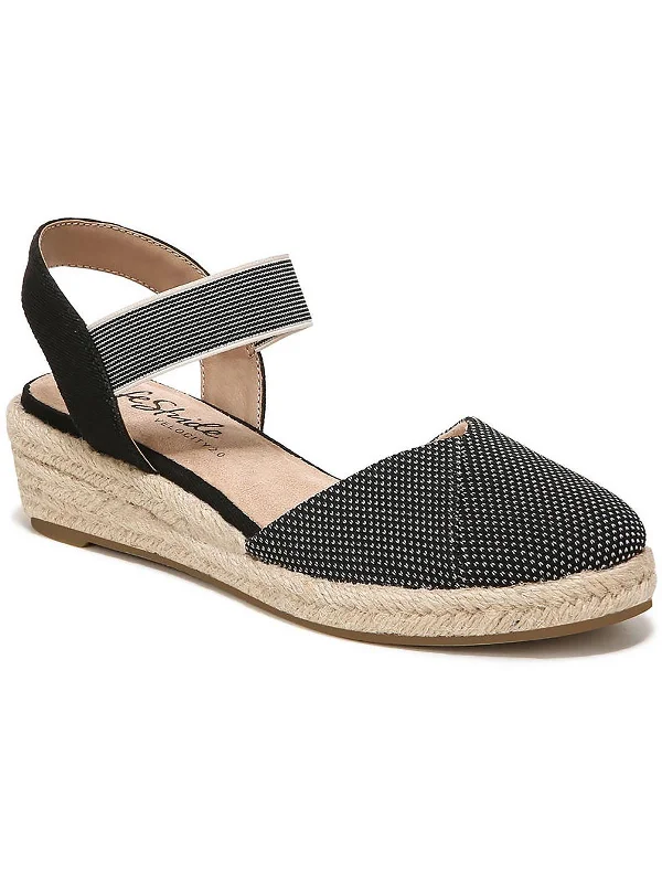 Upgrade Your Wardrobe For Less Kimmie Womens Ankle Strap Closed Toe Wedge Sandals