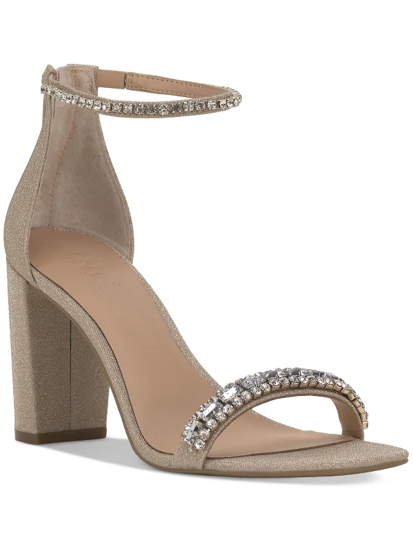 Year-End Sale Lana Womens Rhinestone Glitter Heels