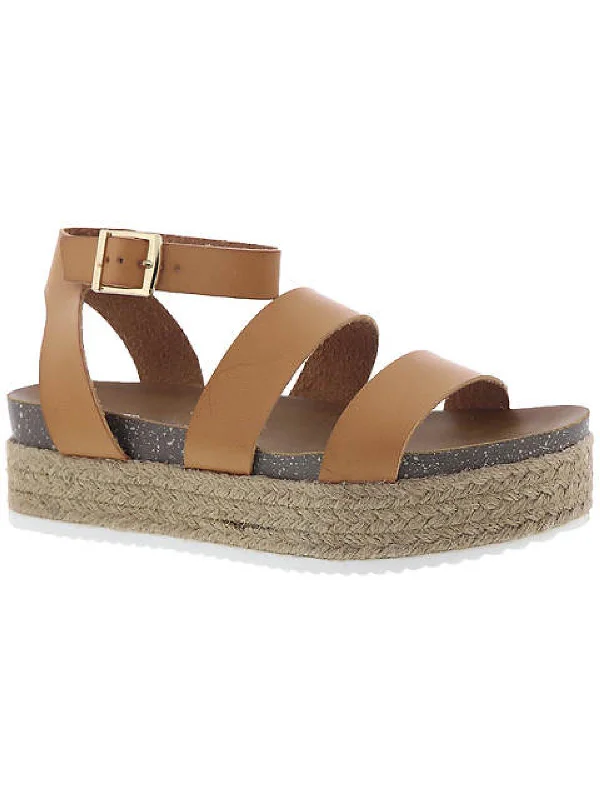 Weekend Bargains to Enjoy Larissa Womens Faux Leather Casual Espadrilles