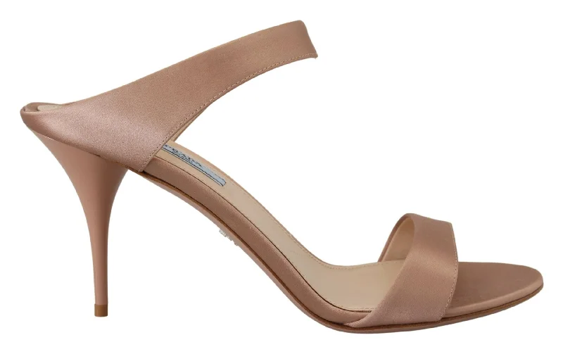 Shop Smart, Save More Before The Sale Ends Prada Glimmering  Leather Women's Heels