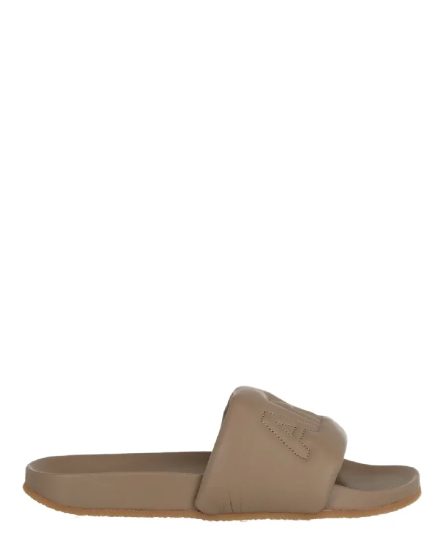 Overstock Sale Quilted Lettering Logo Sliders