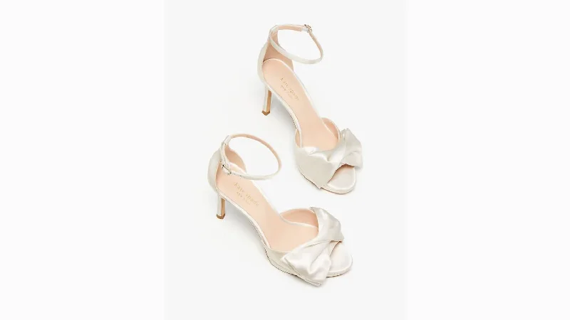 Early Access Women's Bridal Bow Sandals In Ivory