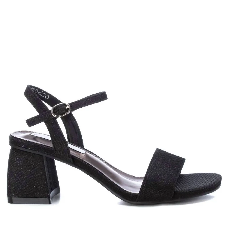 Exclusive Offer Women's Heeled Sandals In Black