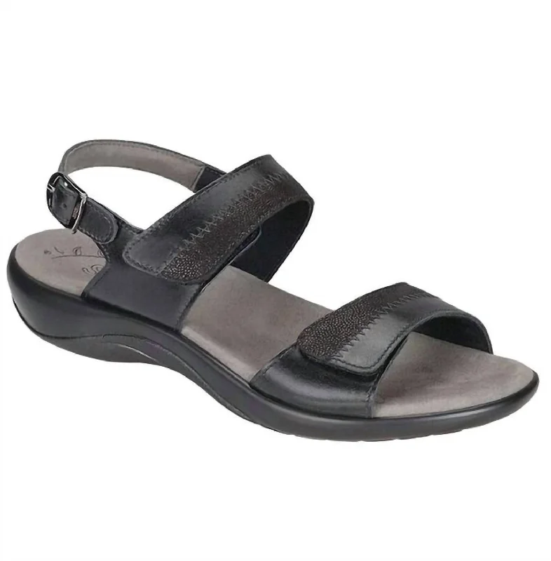 Super Savings Women's Nudu Heel Strap Sandal In Midnight