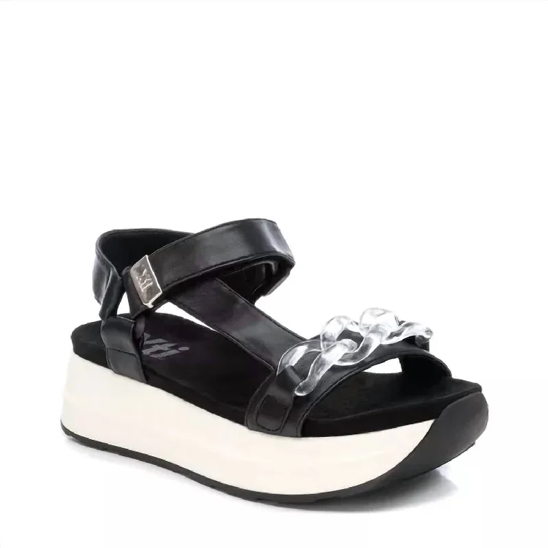 Crazy Savings Women's Platform Sandals In Black