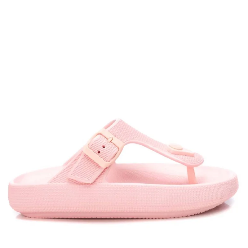 Cash Savings Women's Rubber Flip Flops Sandals In Light/pastel Pink